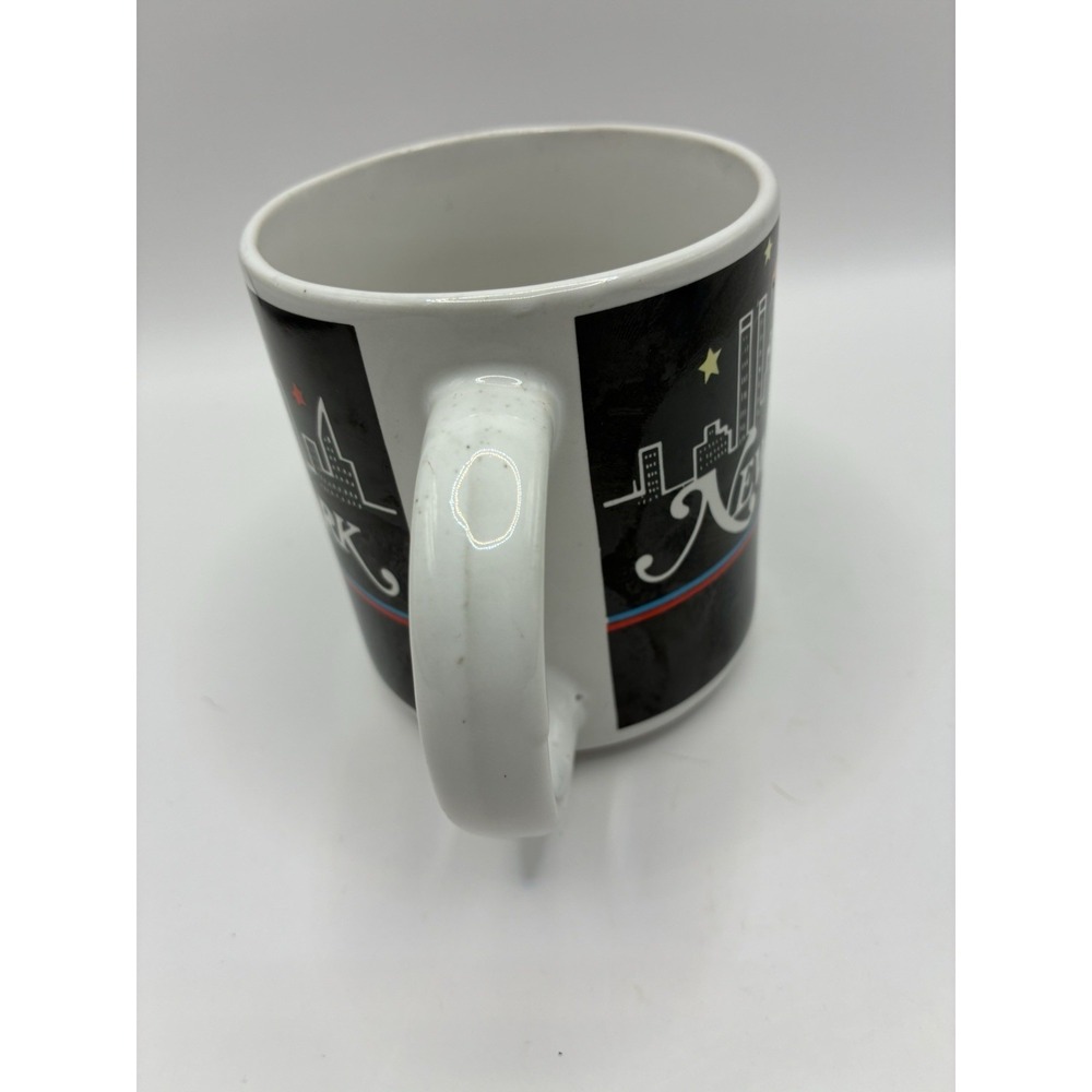 Vintage New York City Coffee Mug Nighttime skyline Twin Towers - Picture 5 of 7